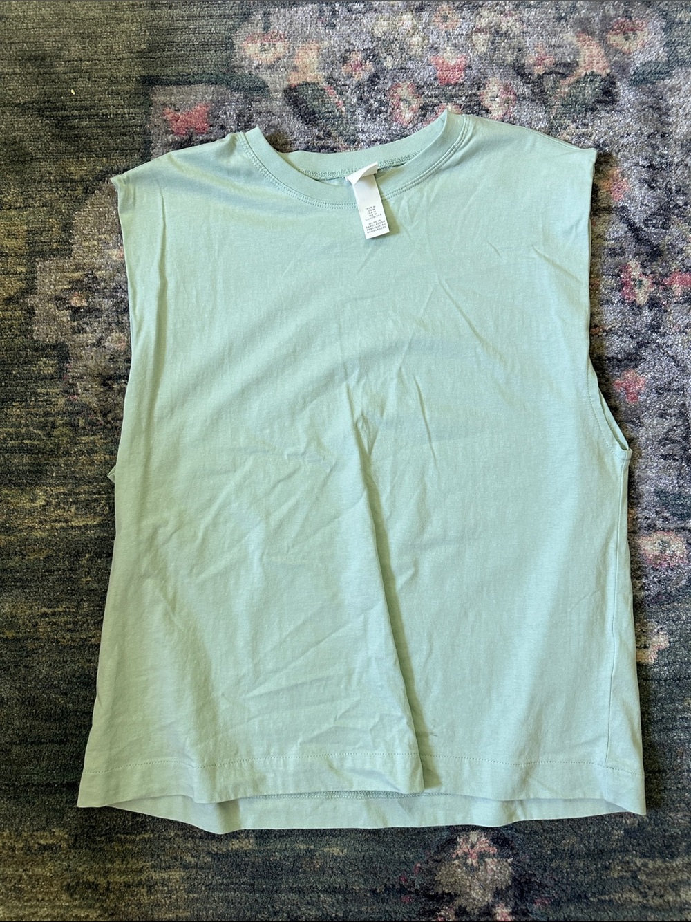 H&M Mint Green Sleeveless Crewneck Muscle Tank Great Condition! Women’s Medium